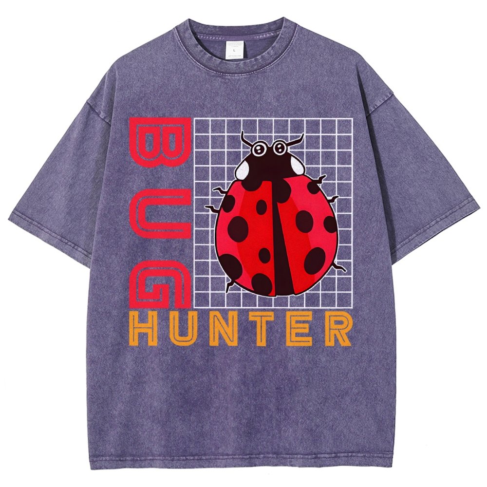 Bug Hunter Vintage Distressed T-shirt