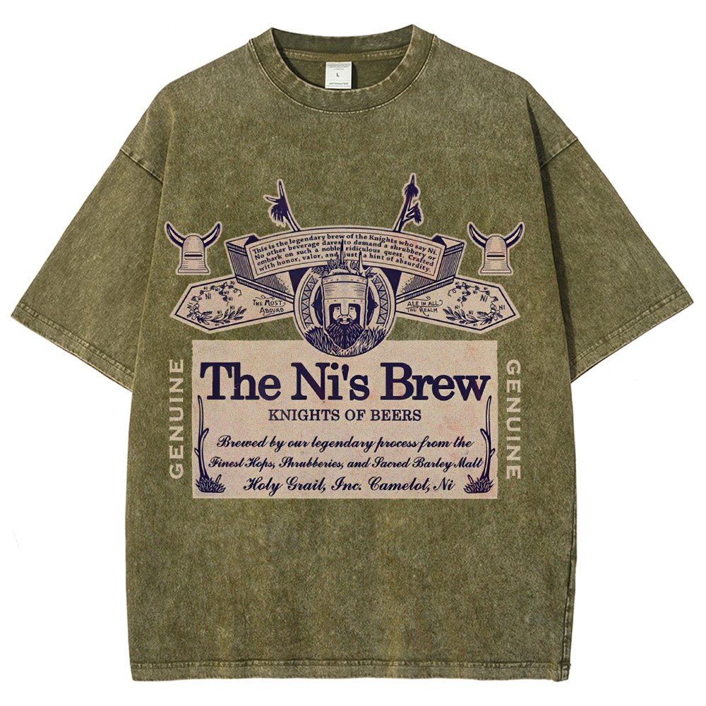 The Ni's Brew Vintage Distressed T-shirt