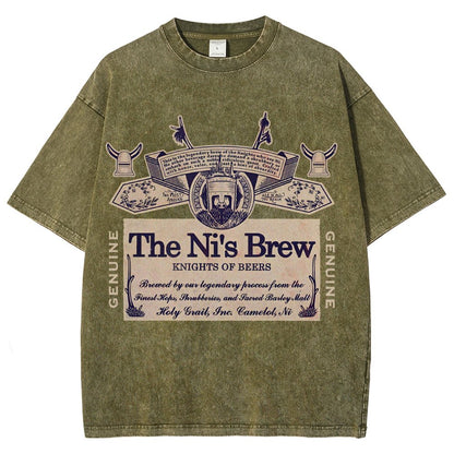 The Ni's Brew Vintage Distressed T-shirt