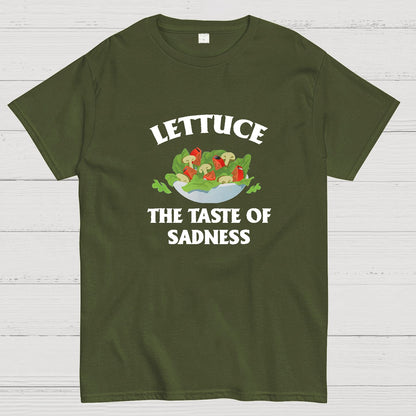 Lettuce The Taste Of Sadness Geeky T-Shirt