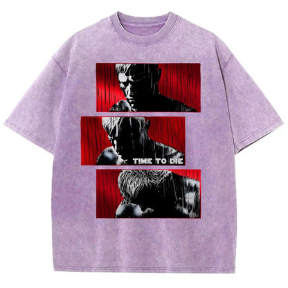 Time to die Vintage Distressed T-shirt