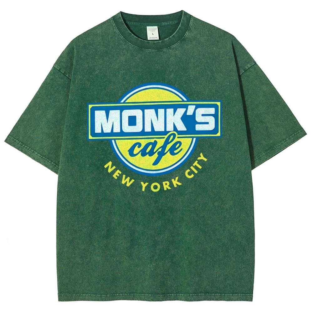 Mystic Cafe Vintage Distressed T-shirt