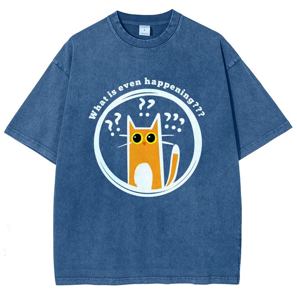 What is Even Happening Vintage Distressed T-shirt