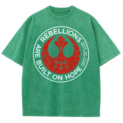 Rebellions Are Built on Dreams Vintage Distressed T-shirt