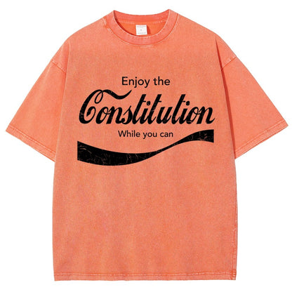 Constitution Cola Vintage Distressed T-shirt