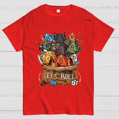 Let's Roll Nerdy T-Shirt