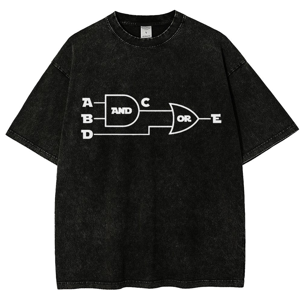 And-Or Vintage Distressed T-shirt
