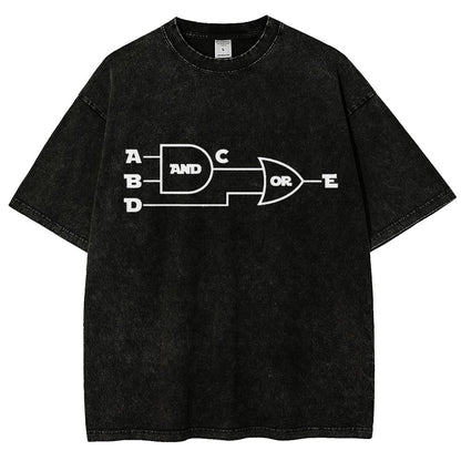And-Or Vintage Distressed T-shirt