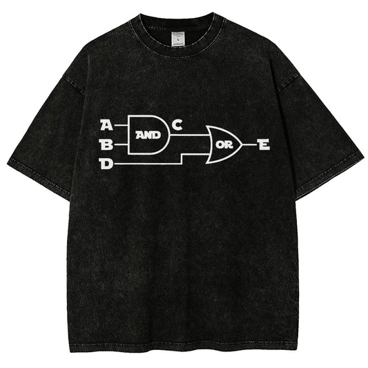 And-Or Vintage Distressed T-shirt