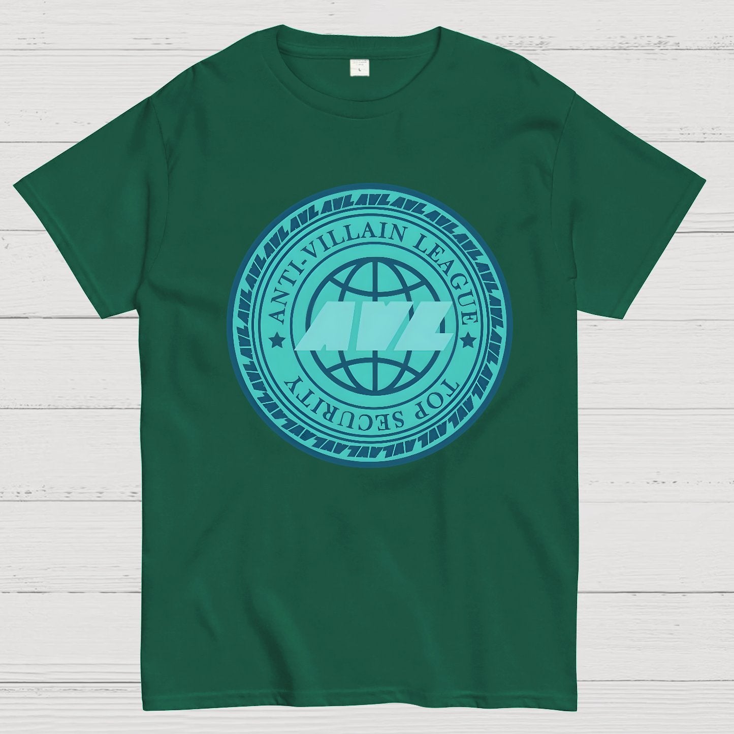 Anti-Villain League Geek T-Shirt