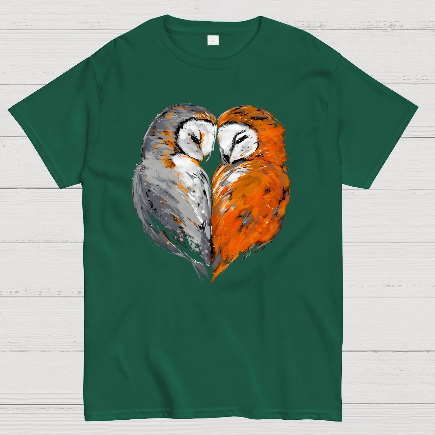 Owls In Love Geek T-Shirt
