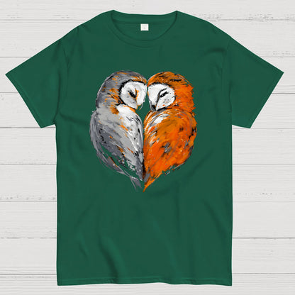 Owls In Love Geek T-Shirt