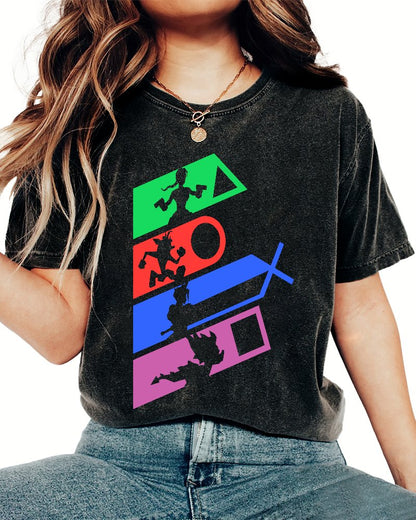 PSX Legends Game Vintage Distressed T-shirt