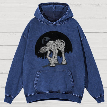 Ack…Ack… Vintage Distressed Hoodie
