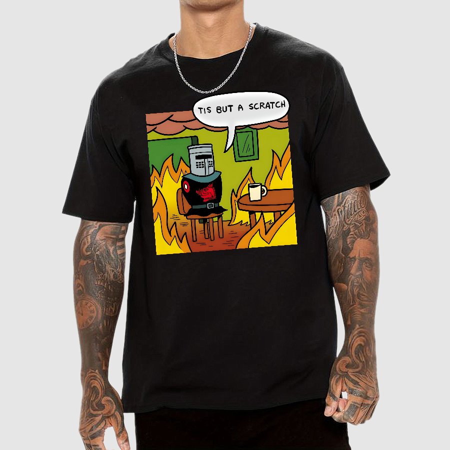 Black Knight Fine Geek T-Shirt