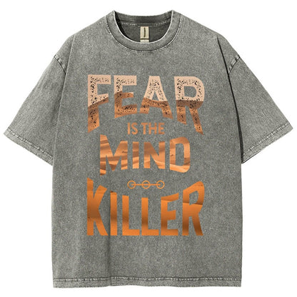 Fear Is The Mind-Killer Vintage Distressed T-shirt