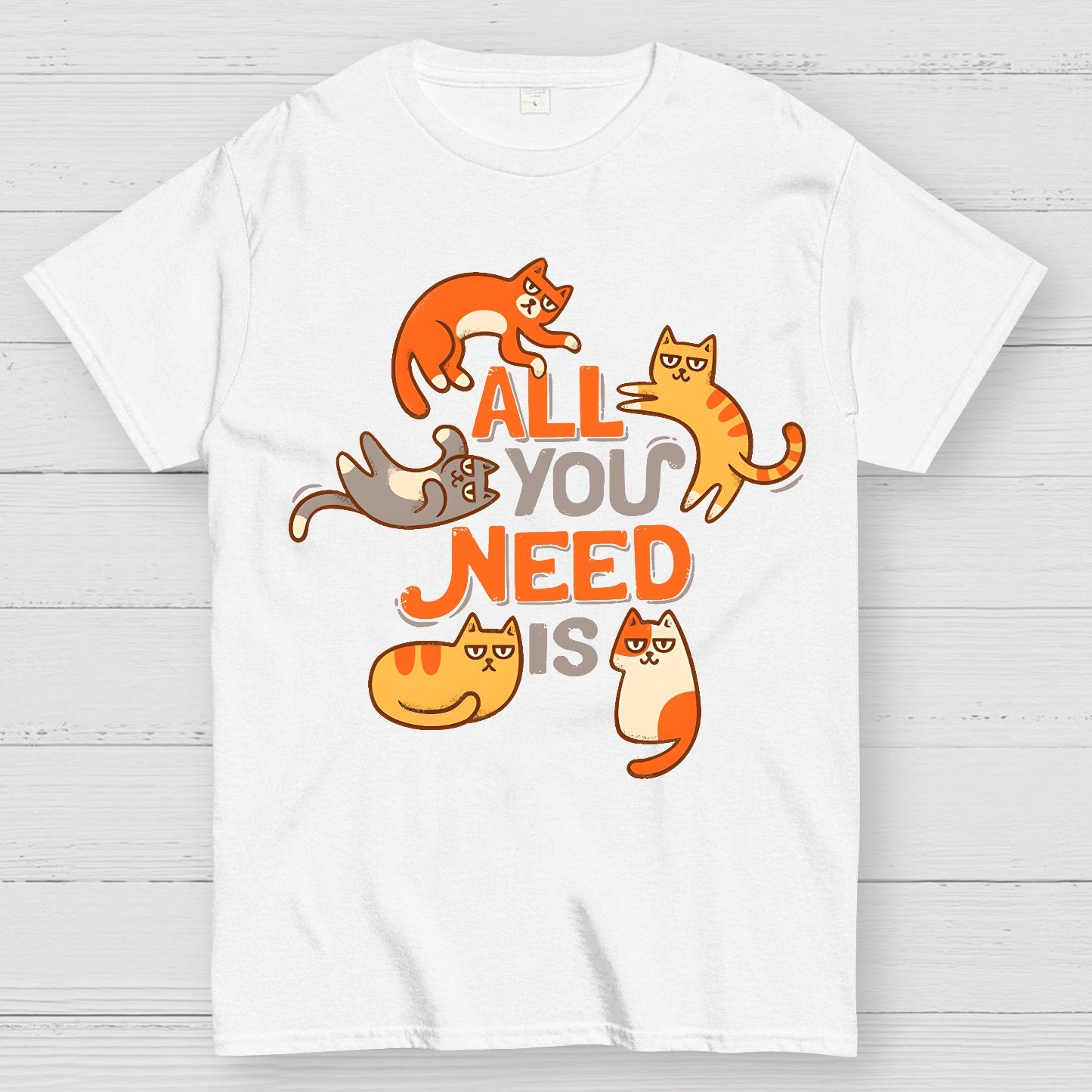 All You Need Is Cat Geek T-Shirt