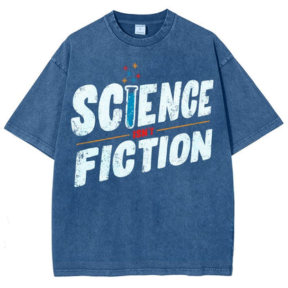 Science Isn’t Fiction Vintage Distressed T-shirt