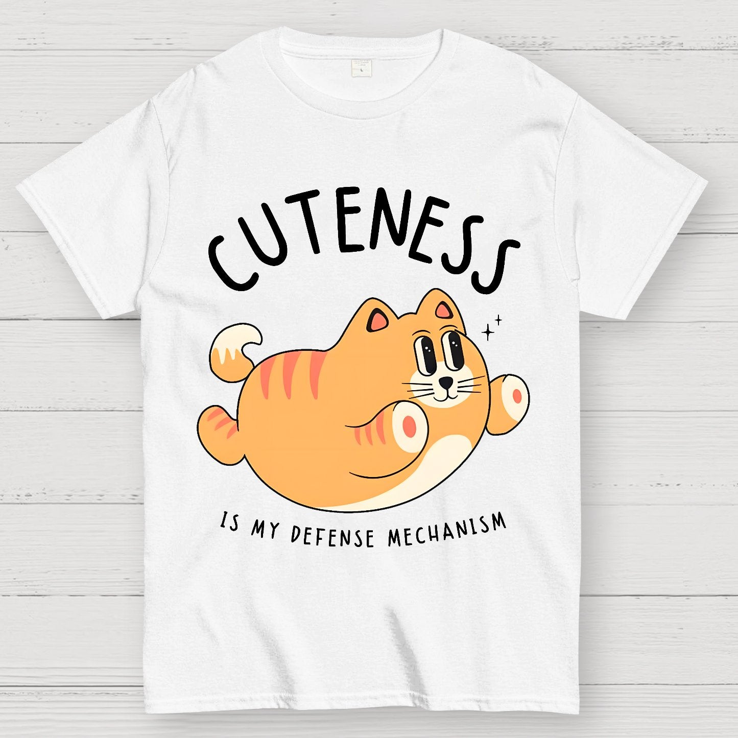 Cuteness is My Defense Mechanism Geek T-Shirt