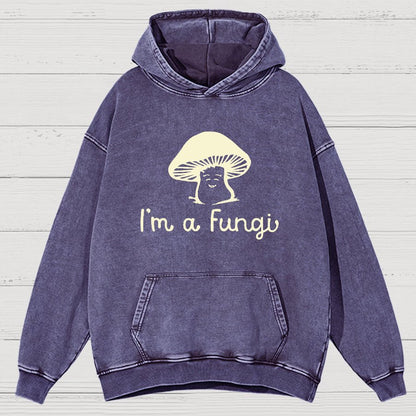 Funny Mushrooms Humor Vintage Distressed Hoodie