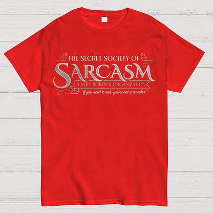 Secret Society of Sarcasm Geek T-Shirt