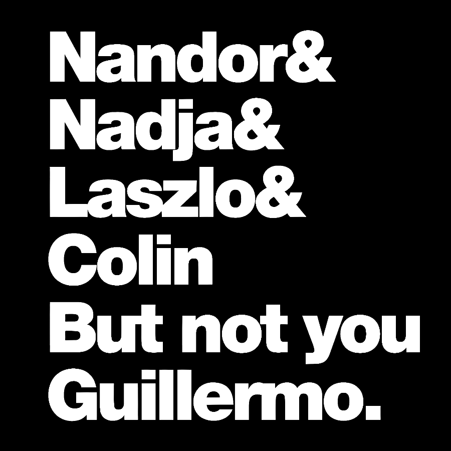 Not You Guillermo Geek T-Shirt