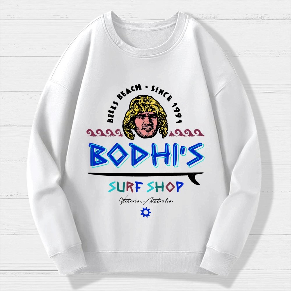 Bodhi's Surf Shop Geek Cotton Sweatshirt