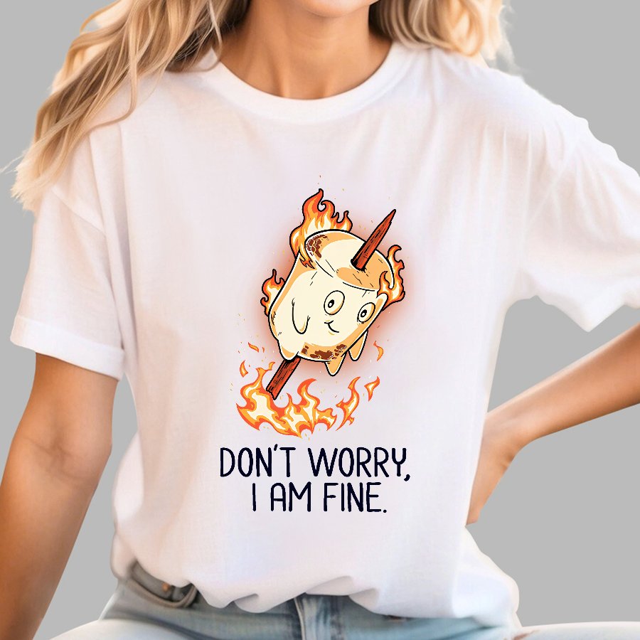 Don't Worry I Am Fine Geek T-Shirt