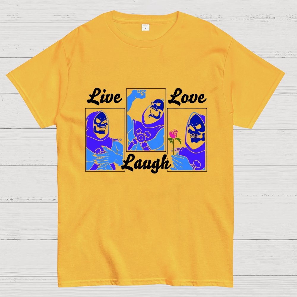 Live Laugh Love Geek T-Shirt