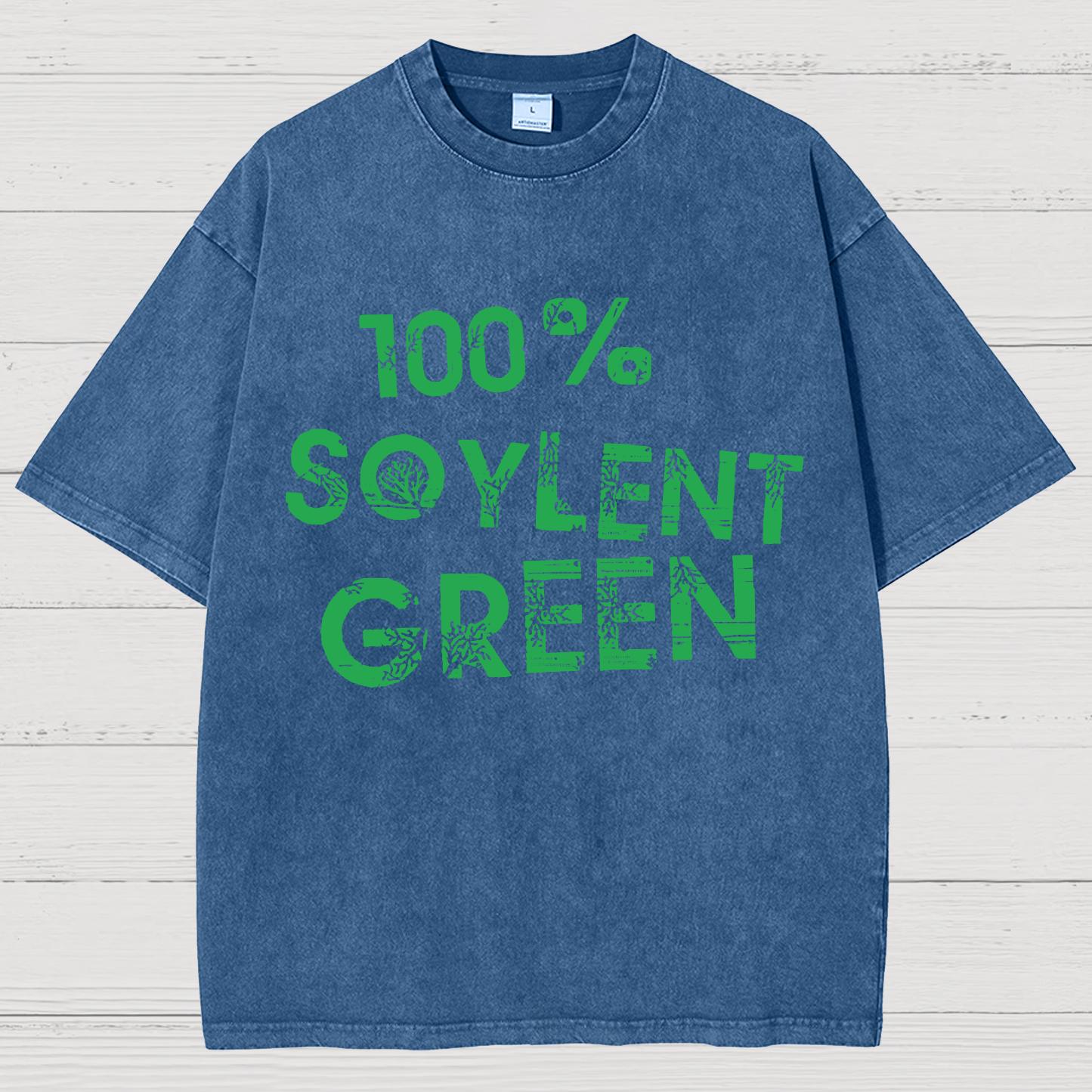 100% Galactic Goo Geek Vintage Distressed T-shirt
