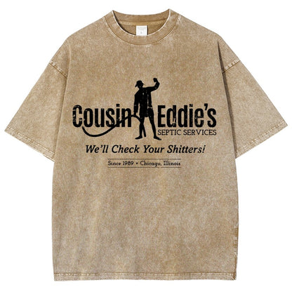 Neighbor Joe's Septic Services Vintage Distressed T-shirt