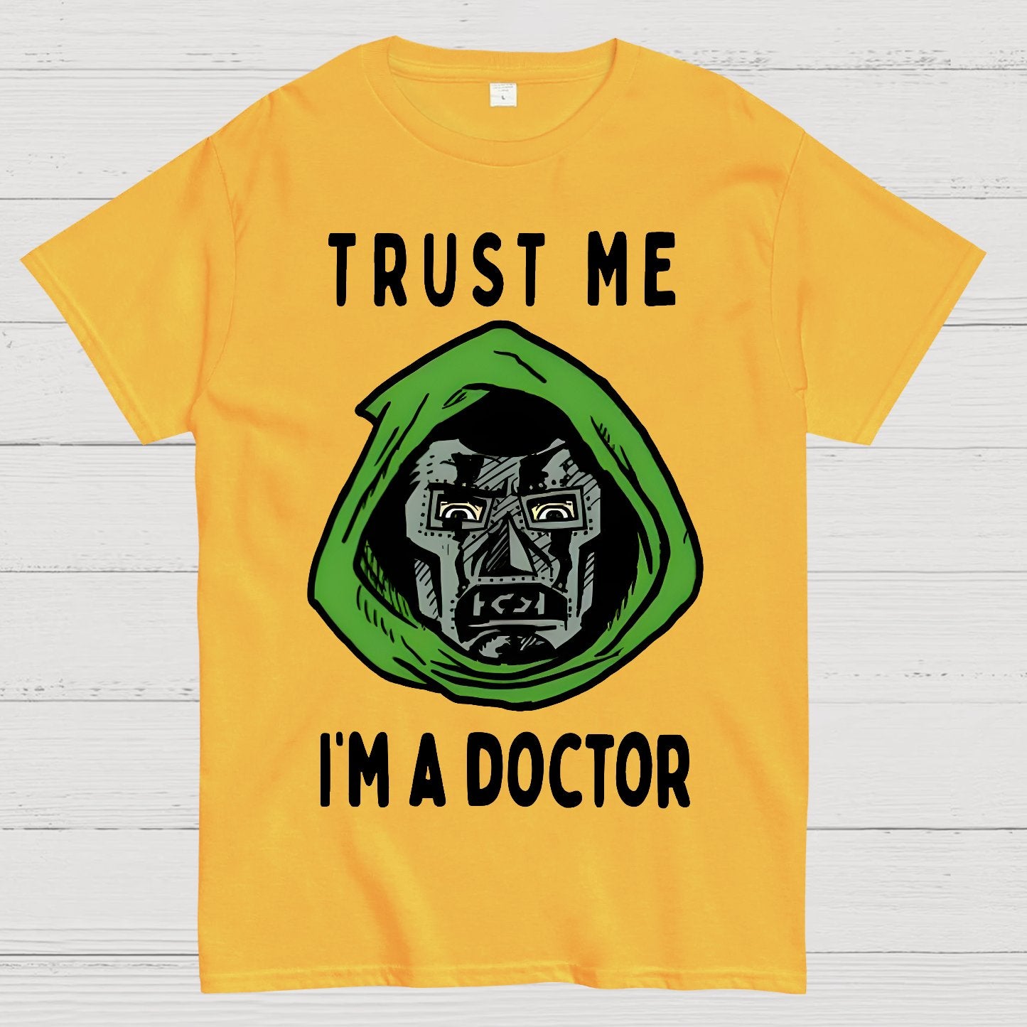 Trust Me, I'm A Doctor; Doom Geek T-Shirt