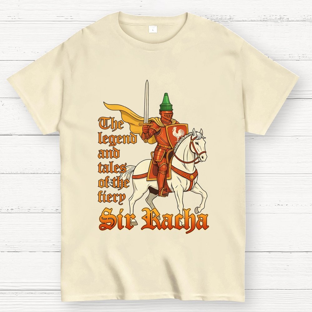 Sir Racha Art Print Geek T-Shirt