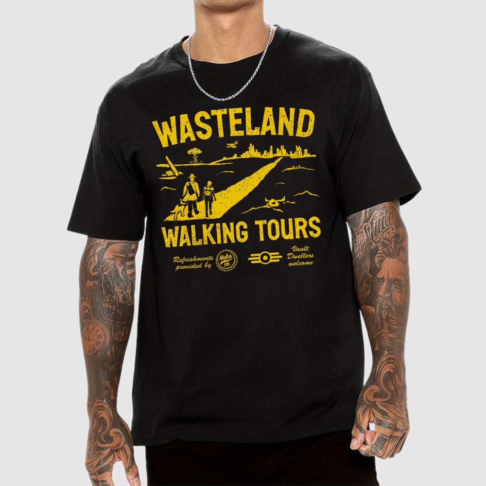 Wasteland Walking Tours Geek T-Shirt