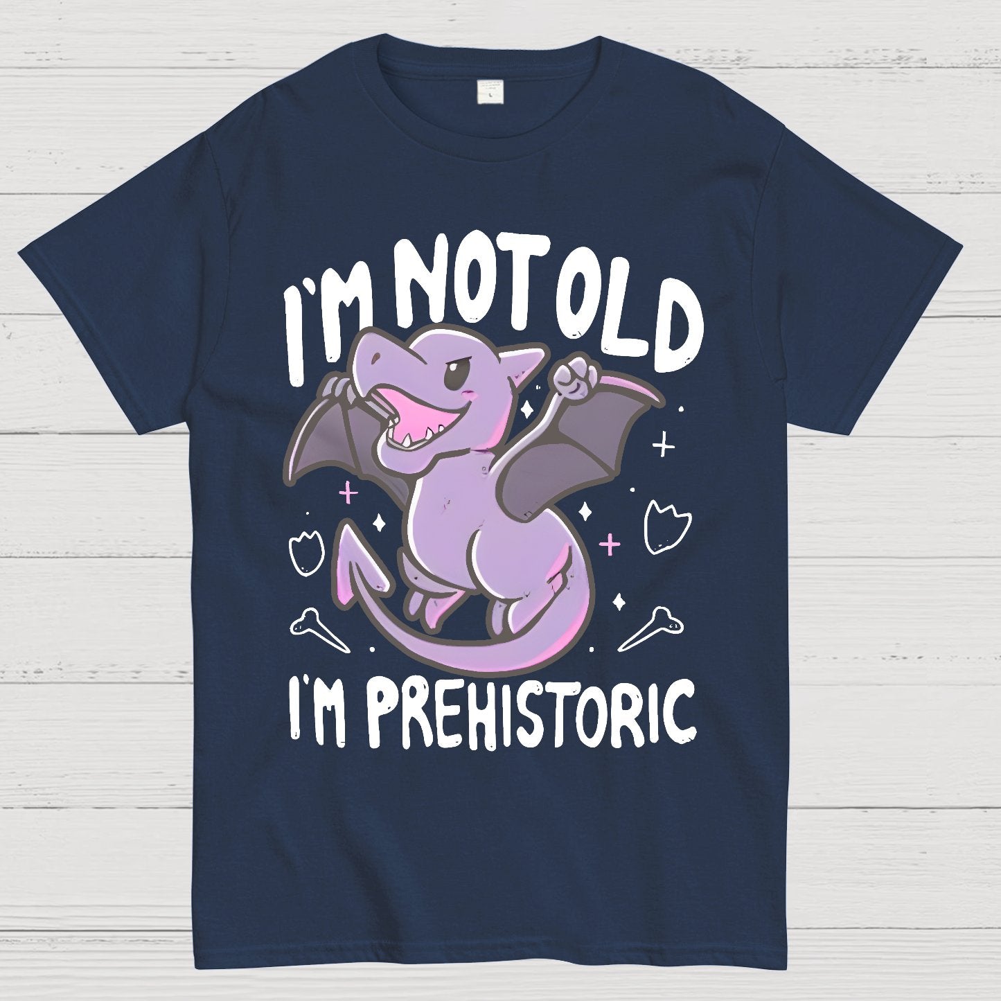 I'm Not Old I Am Prehistoric Geek T-Shirt