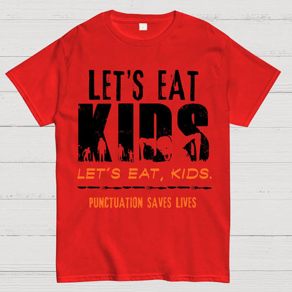 Punctuation Saves Lives Geek T-Shirt