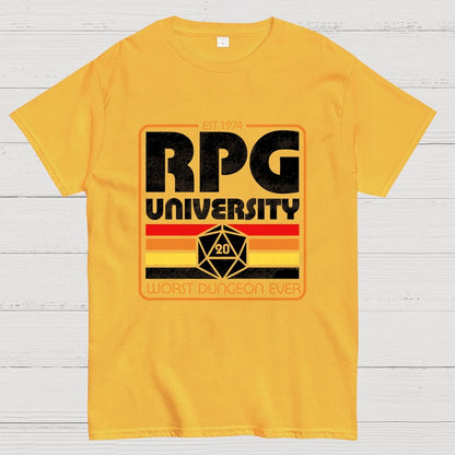 RPG University Vintage Geek T-Shirt
