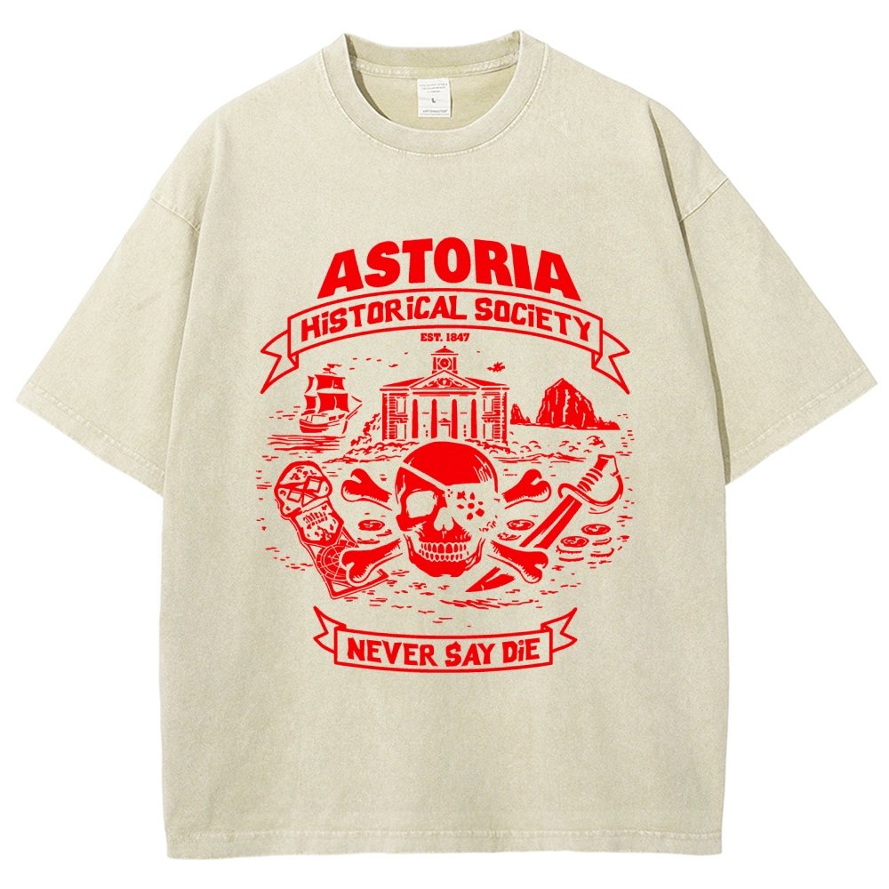Astoria Historical Society Vintage Distressed T-shirt