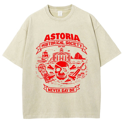 Astoria Historical Society Vintage Distressed T-shirt
