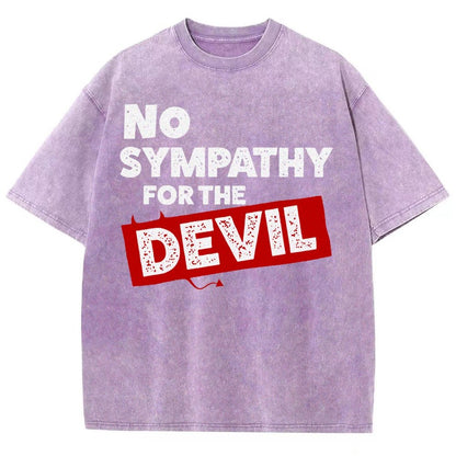 No Sympathy for The Devil(redbubble) Vintage Distressed T-shirt