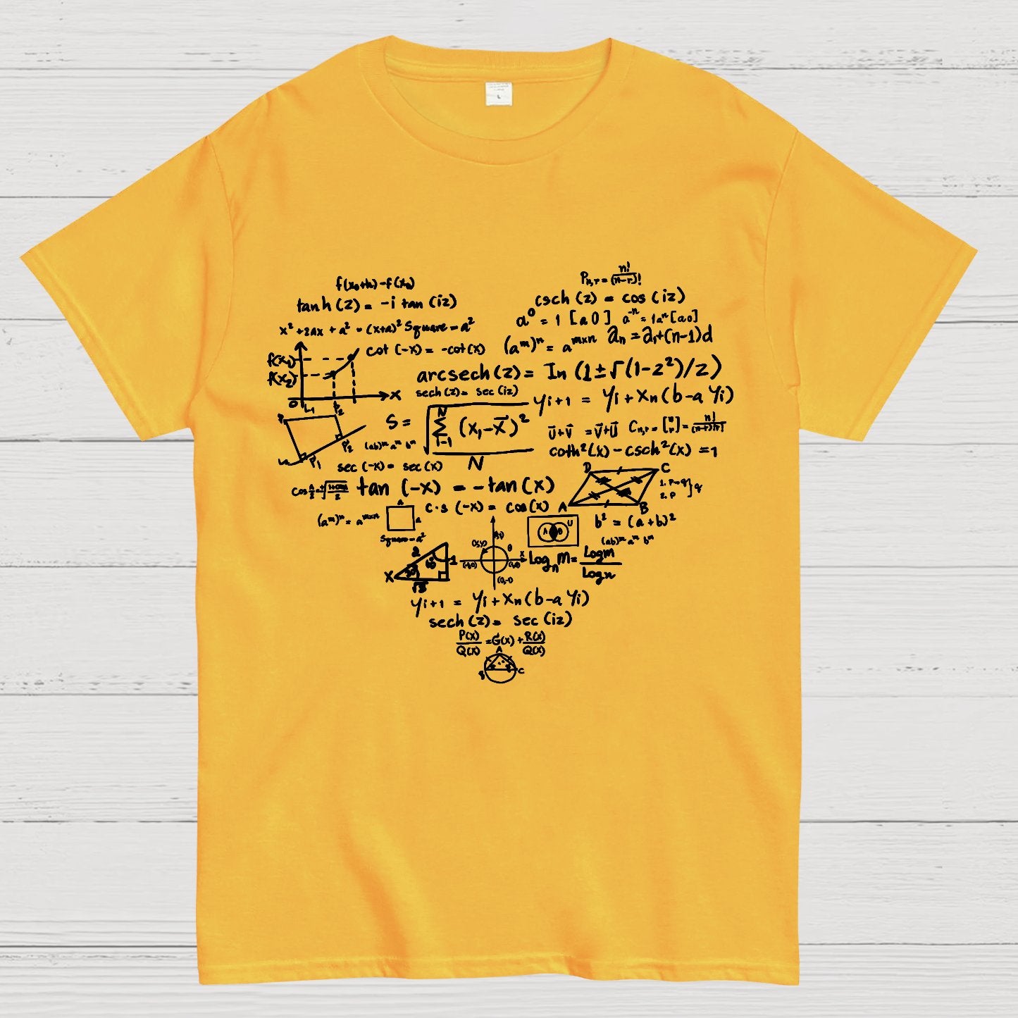 Math Heart, Valentine's Day Nerd Geek T-Shirt