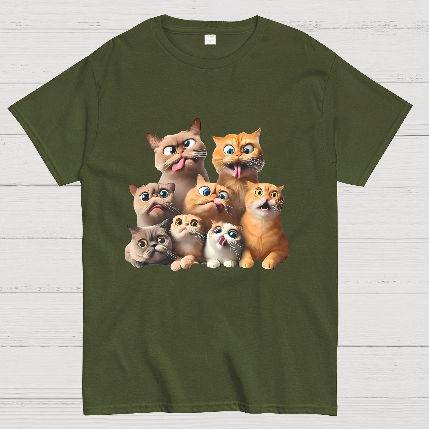 Funny Cat Nerdy T-Shirt