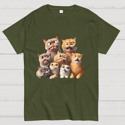 Funny Cat Nerdy T-Shirt
