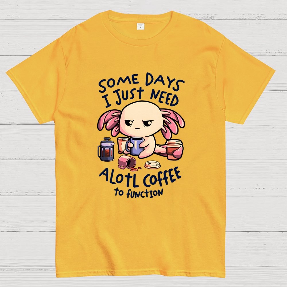 Alotl Coffee Geek T-Shirt