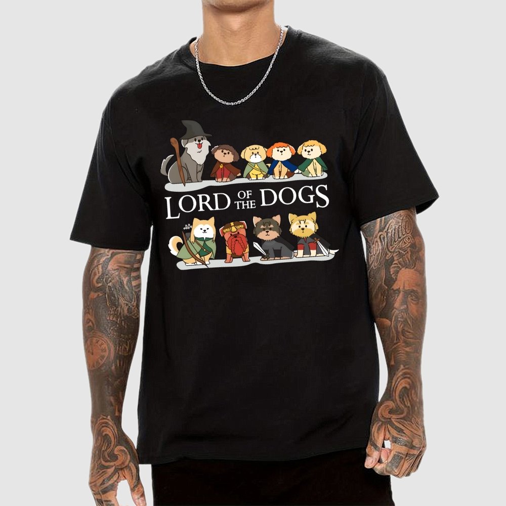 King of the Dogs Geek T-Shirt