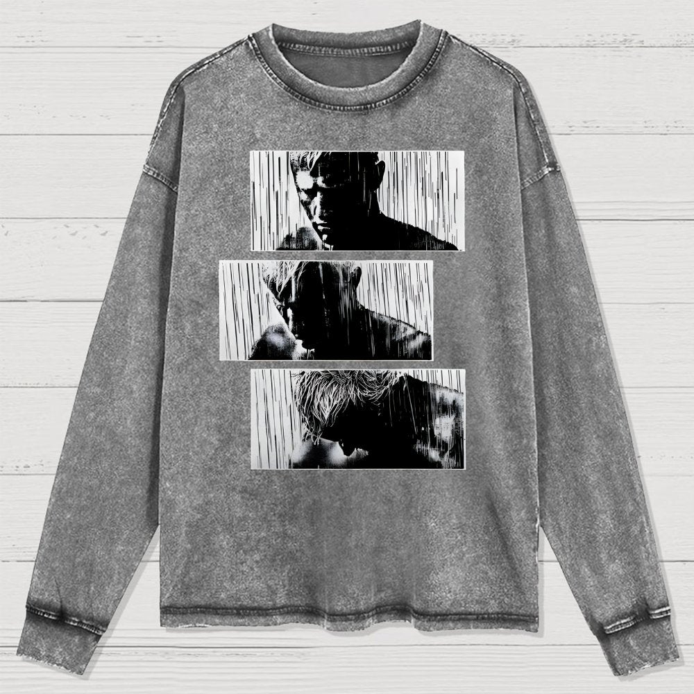 Tears In Rain Washed Long Sleeve Tee