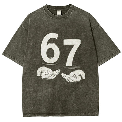 Six Seven Vintage Distressed T-shirt