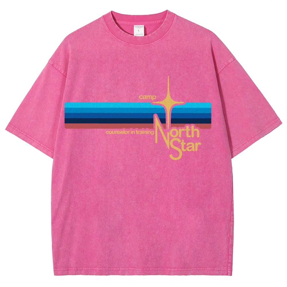 Camp North Star Vintage Distressed T-shirt