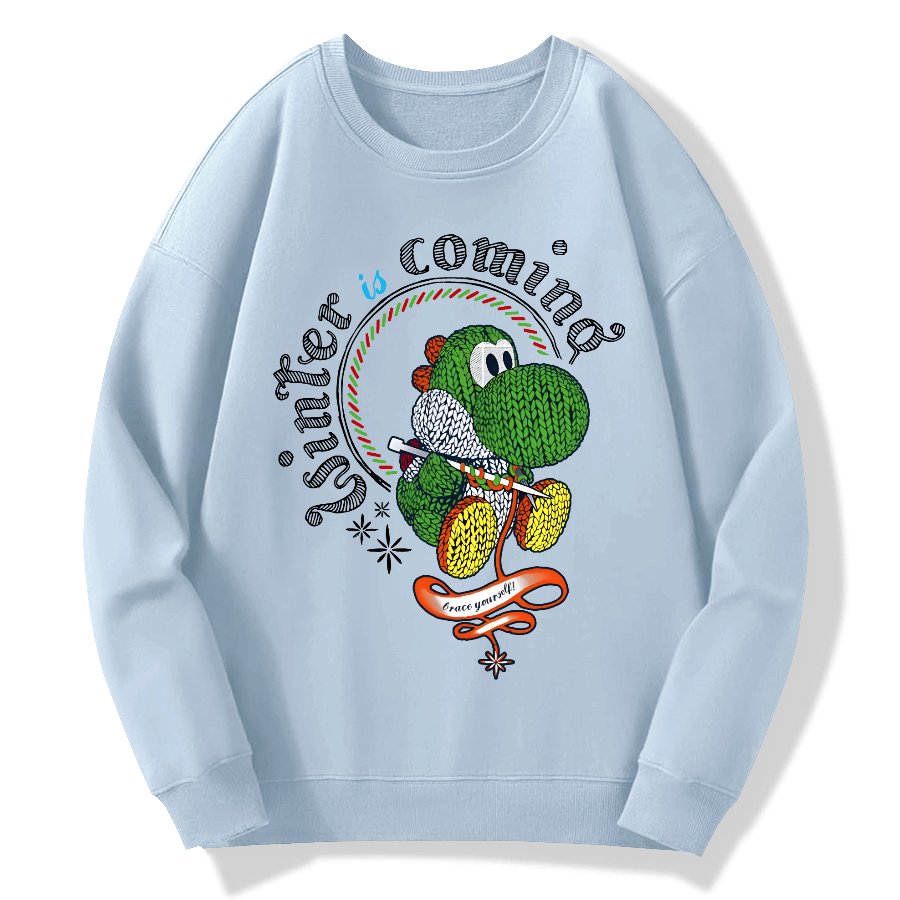 Cold Days Ahead Brace yourself! Geek Cotton Sweatshirt