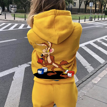 Trust Me I'm a Genius Printed Back Cotton Hoodie